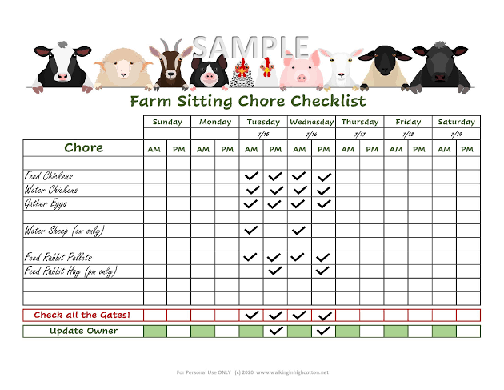 Beginner Farm Chores Checklist for Easier Daily Farming