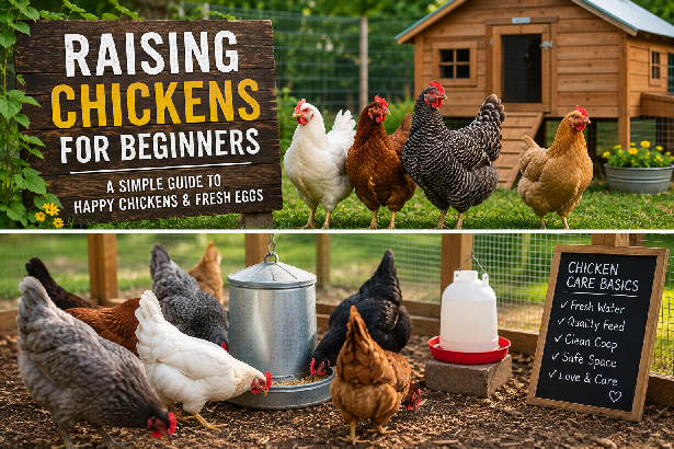 Raising Chickens for Beginners: A Complete Beginner Guide