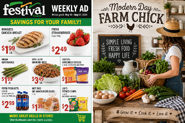 Festival Foods Weekly Ad Modern Day Farm Chick Savings