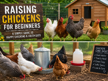 Raising Chickens for Beginners: A Complete Beginner Guide